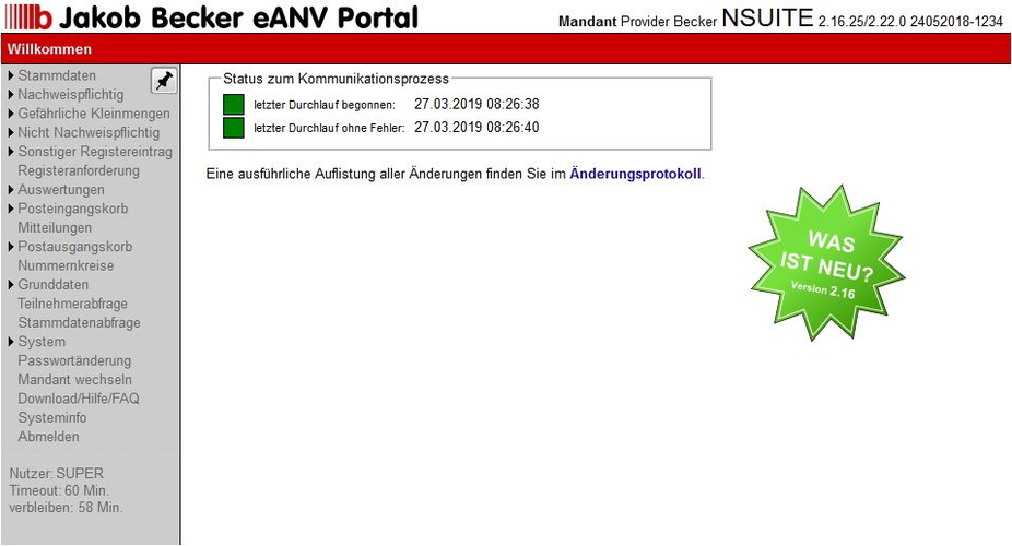 Beispiel NSUITE.portal